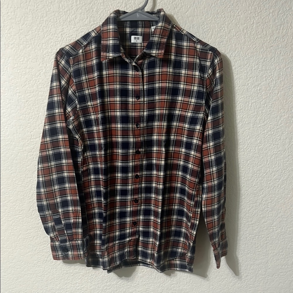 Uniqlo Unisex Plaid Shirt